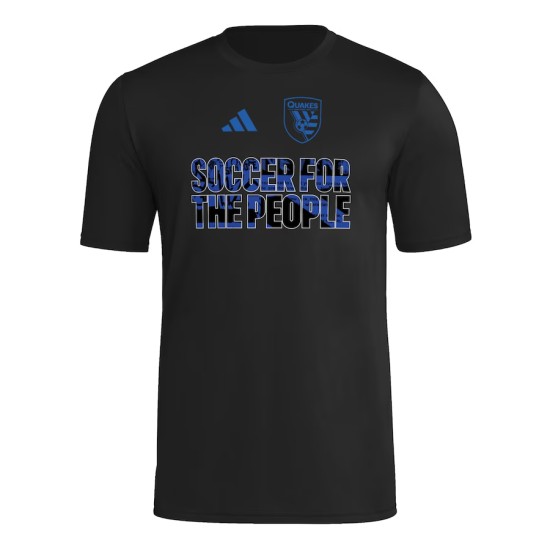 Herren San Jose Earthquakes 2025 Drittes Hook AEROREADY Shirt