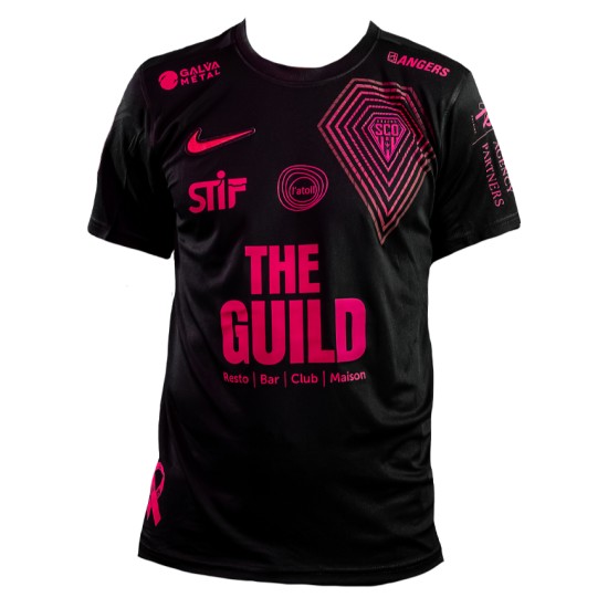 Herren Angers SCO 2025/26 Drittes Pink October Trikot Herren Angers SCO 2025/26 Drittes Pink October Trikot