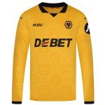 Kinderlangarmtrikot Wolverhampton Wanderers 2025/26 Heim