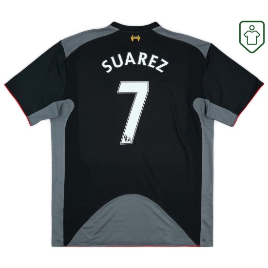 Herren Liverpool 2012/13 Auswärts Retro Shirt Suarez #7