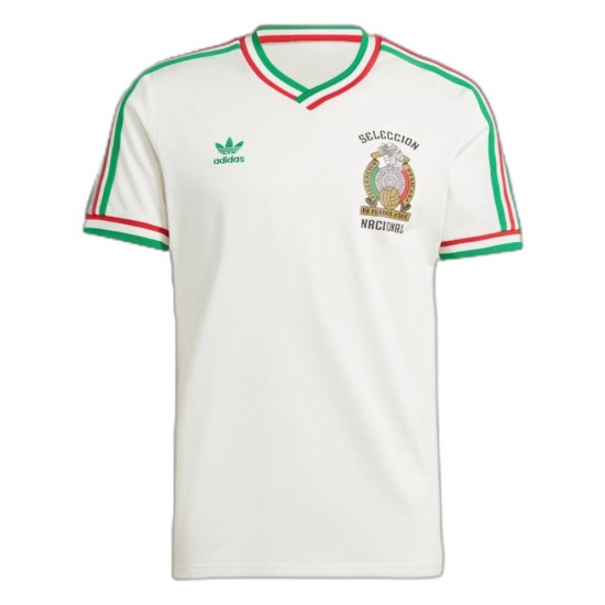 Mexiko Remake Trikot Weiß 1985