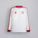 Damen Manchester United 1991 Auswärts Bring Back Langarm Trikot