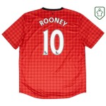 Herren Manchester United 2012/13 Heim Retro Shirt Rooney #10 Herren Manchester United 2012/13 Heim Retro Shirt Rooney #10