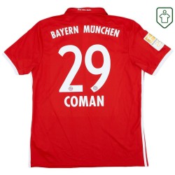 Herren Bayern München 2016/17 Heim-Retro-Trikot Coman #29
