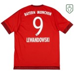 Herren Bayern München 2015/16 Heim-Retro-Trikot Lewandowski #9