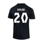 Jonathan David #20 Kanada Drittes Trikot Weltmeisterschaft 2022 Jonathan David #20 Kanada Drittes Trikot Weltmeisterschaft 2022