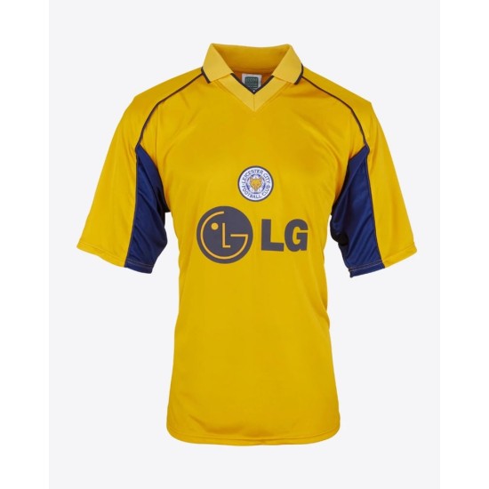 Kinder Leicester City 2002 Auswärts Retro Trikot Kinder Leicester City 2002 Auswärts Retro Trikot