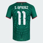 Kinder Mexiko 2026 Heim Authentisches WM-Trikot S. GIMENEZ #11 Kinder Mexiko 2026 Heim Authentisches WM-Trikot S. GIMENEZ #11