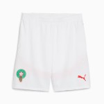 Damen Marokko 2025 Dritte Shorts - Weiß Damen Marokko 2025 Dritte Shorts - Weiß