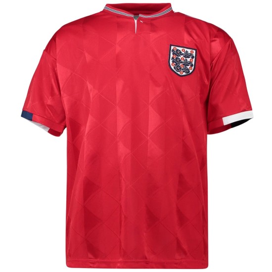 Herren England 1989 Auswärts Retro Trikot