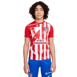 Kinder Atletico Madrid 2025/26 Drittes Pre-Match-Trikot – Rot