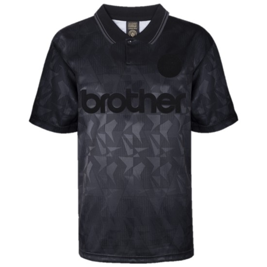 Herren Manchester City 1990 Retro Blackout Trikot