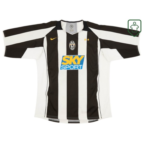 Herren Juventus 2004/05 Heim-Retro-Trikot Herren Juventus 2004/05 Heim-Retro-Trikot