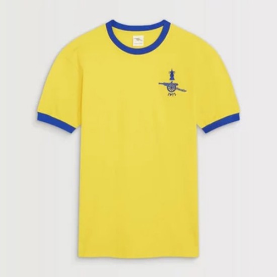 Herren Arsenal 1971 Auswärts Retro FA Cup Trikot