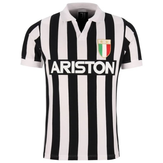Kinder Juventus 1984/85 Heim Retro Trikot