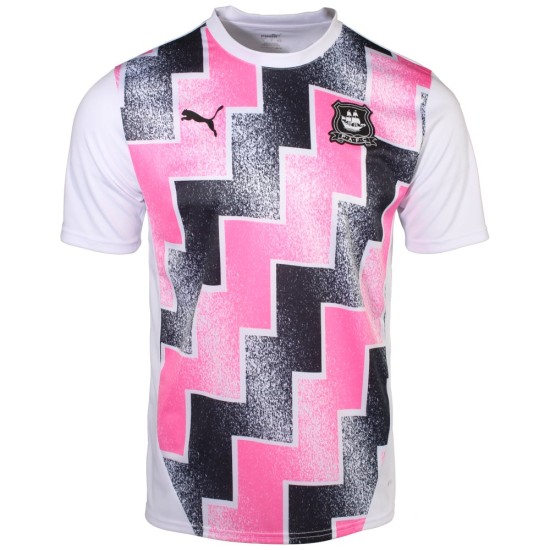 Herren Plymouth Argyle 2024/25 Dritt Pre Match Shirt - Pink Herren Plymouth Argyle 2024/25 Dritt Pre Match Shirt - Pink