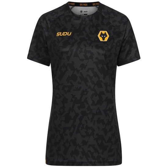 Damen Wolverhampton Wanderers 2024/25 Drittes Pre Match Trikot