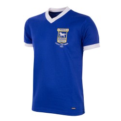 Herren Ipswich Town 1980/81 Retro UEFA Cup Trikot