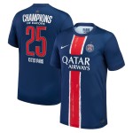 Kinder PSG 2024/25 Heim Sammlertrikot – Champions of Europe 2025