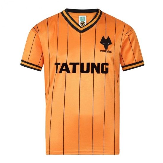 Herren Wolverhampton Wanderers 1982 Heim Retro Trikot
