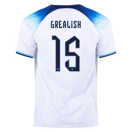 Jack Grealish #15 England Heimtrikot Weltmeisterschaft 2022 Jack Grealish #15 England Heimtrikot Weltmeisterschaft 2022