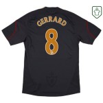 Herren Liverpool 2009/10 Auswärts Retro Shirt Gerrard #8