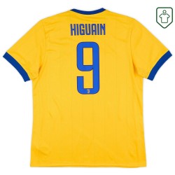 Herren Juventus 2017/18 Auswärts-Retro-Trikot Higuaín #9