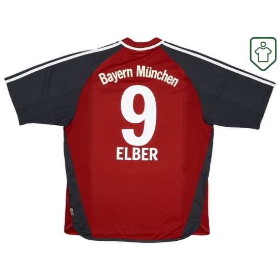 Herren Bayern München 2001/02 Heim-Retro-Trikot Élber #9