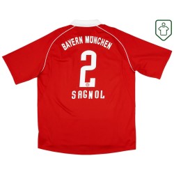 Herren Bayern München 2005/06 Heim-Retro-Trikot Sagnol #2