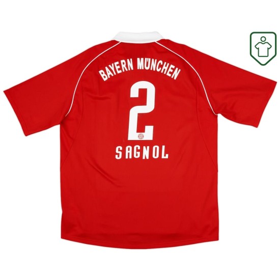 Herren Bayern München 2005/06 Heim-Retro-Trikot Sagnol #2