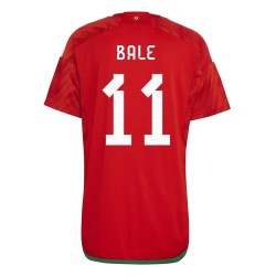 Gareth Bale #11 Wales Heimtrikot Weltmeisterschaft 2022