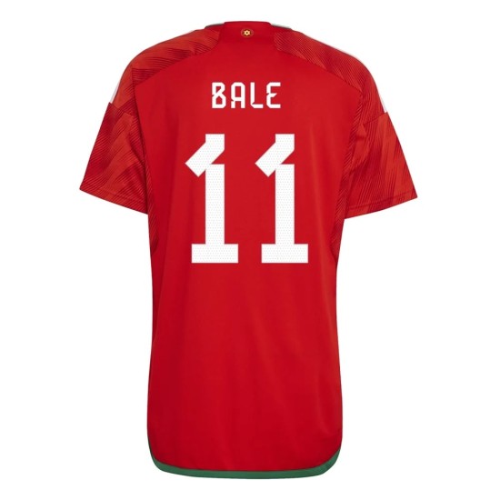 Gareth Bale #11 Wales Heimtrikot Weltmeisterschaft 2022