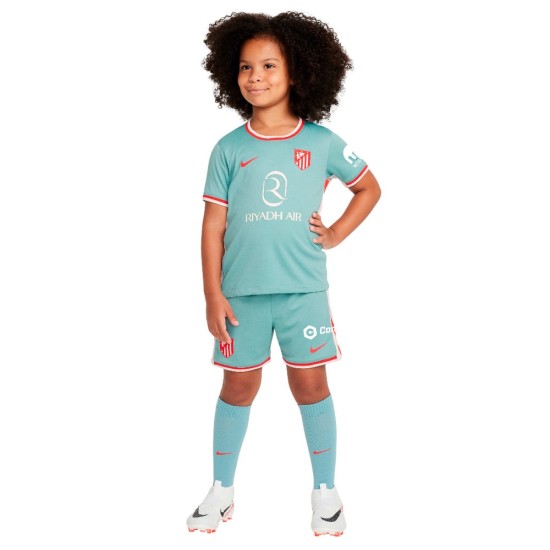 Kinder Atletico Madrid 2024/25 Auswärt Kit