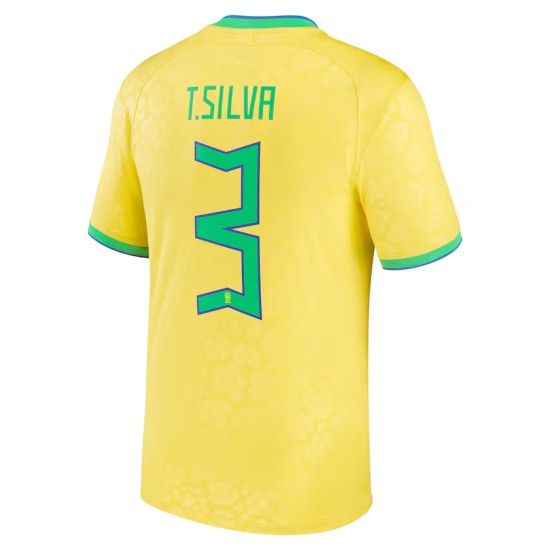 Kinder T.SILVA Brasilien 2022/23 Heimtrikot