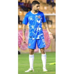 Kinder Cruz Azul 2024/25 Drittes Warm-Up Shirt Kinder Cruz Azul 2024/25 Drittes Warm-Up Shirt