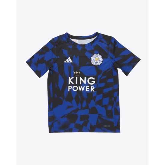 Kinder Leicester City 2024/25 Drittes Pre Match Trikot