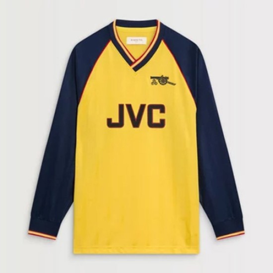 Damen Arsenal 1988/89 Auswärts Retro Langarmtrikot Damen Arsenal 1988/89 Auswärts Retro Langarmtrikot