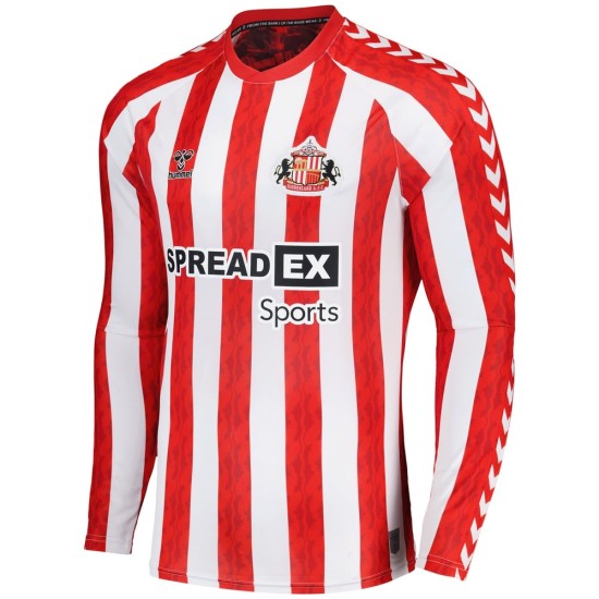 Herren Sunderland 2024/25 Heim Langarmtrikot
