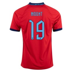Mason Mount #19 England Auswärtstrikot Weltmeisterschaft 2022