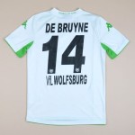 Herren DE BRUYNE VfL Wolfsburg 2014/15 Auswärtstrikot