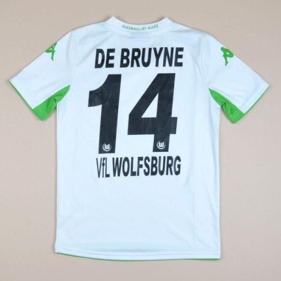 Herren DE BRUYNE VfL Wolfsburg 2014/15 Auswärtstrikot
