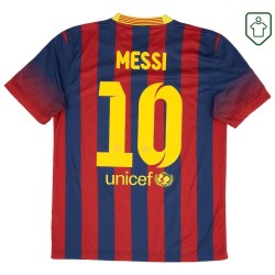 Herren FC Barcelona Heim-Retro-Trikot 2013/14 Messi #10