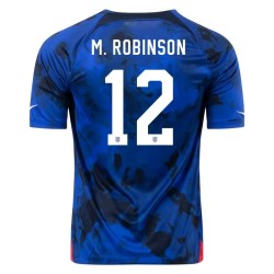 Miles Robinson #12 USMNT Auswärtstrikot Weltmeisterschaft 2022