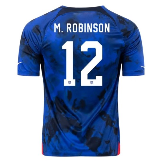 Miles Robinson #12 USMNT Auswärtstrikot Weltmeisterschaft 2022