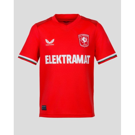 Kinder FC Twente 2024/25 Heim Europa League Trikot