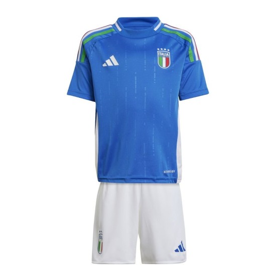 Kinder Italien Heimtrikot+Kurze Hosen EURO 2024