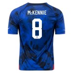Weston McKennie #8 USMNT Auswärtstrikot Weltmeisterschaft 2022