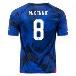 Weston McKennie #8 USMNT Auswärtstrikot Weltmeisterschaft 2022