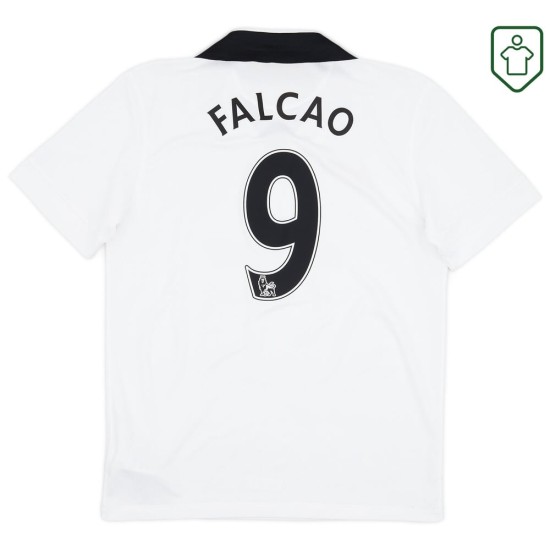 Herren Manchester United 2014/15 Auswärts Retro Shirt Falcao #9 Herren Manchester United 2014/15 Auswärts Retro Shirt Falcao #9