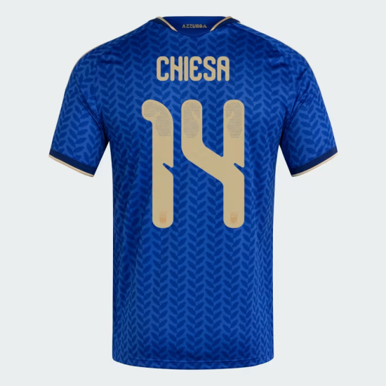 Damen Italien 2026 Heim Authentisches WM-Trikot CHIESA #14